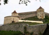 Balconul Cetăţii Râşnov s-a prăbuşit