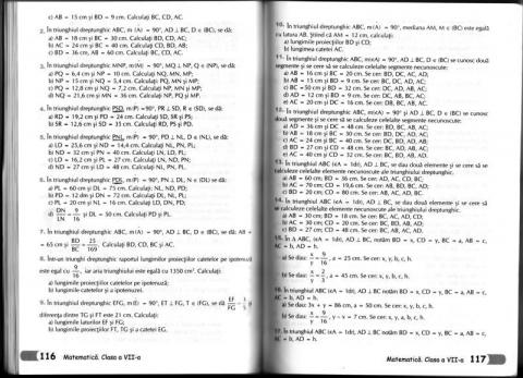 Partidele politice, în unghi drept: PSD, PNL şi PDL, triunghiuri într-o culegere de matematică (FOTO)