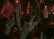 Mii de palestinieni au protestat în Gaza faţă de intervenţia forţelor israeliene în Ierusalim 