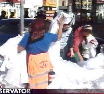 Bătaie pe rochii de mireasă la Craiova (VIDEO)
