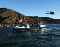 Doi britanici au traversat Oceanul Pacific într-o ambarcaţiune cu vâsle