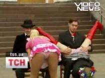Fără sex pentru note, un protest ieşit din comun în Ucraina - VIDEO