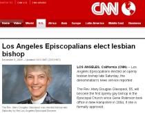 O lesbiană, în fruntea Bisericii Anglicane din Los Angeles 