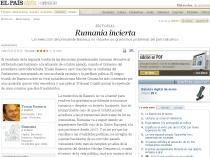 Criza politică din România, în presa internaţională
