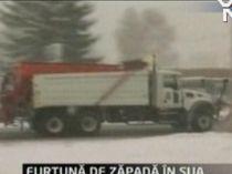 Ninsori abundente în SUA. Mai multe şcoli şi durmuri închise (VIDEO)