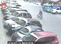 Bicicleta, o armă eficientă împotriva hoţilor (VIDEO)