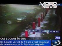 Şocant: Băiat de 16 ani, împuşcat în faţa unui magazin din Chicago (VIDEO)