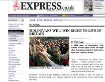 Britanicii aşteaptă un nou val de imigraţie din Europa de Est, după vizita lui Băsescu în Moldova
