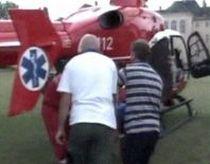 Salvate din nămeţi: Trei gravide din Călăraşi, transportate cu un elicopter SMURD în Capitală (VIDEO)

