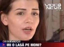 Probleme în ?paradisul? de la Izvorani? Irinel Columbeanu o ameninţă pe Moni cu divorţul (VIDEO)