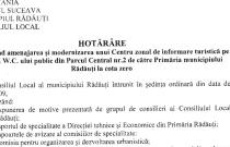 Centru de informare turistică, amenajat pe locul unui WC public din Rădăuţi (FOTO)