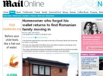 O familie de români, surprinsă în timp ce se muta ilegal în casa unui britanic 
