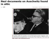 Un medic de origine română a făcut experimente farmaceutice pe deţinuţii de la Auschwitz