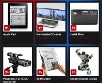 Apple iPad, pe prima poziţie într-un top 100 al gadget-urilor hot (FOTO)