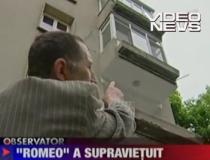 Romeo şi Julieta de Dorobanţi. A căzut de la etajul doi, încercând să ajungă la balconul iubitei (VIDEO)