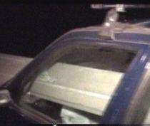 Accident spectaculos. Un şofer s-a trezit cu un parapet prin parbriz, după ce a pierdut controlul maşinii (VIDEO)