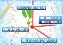 Restricţii de trafic în ziua mitingului. Vezi străzile închise (VIDEO)