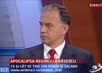 Sinteza Zilei: Apocalipsa regimului Băsescu. Ce şi cât se taie din pensii şi salarii