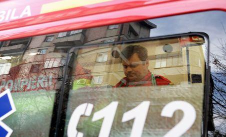 Cinci răniţi după ce un autocar s-a răsturnat pe un drum judeţean din Constanţa