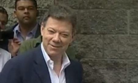 Juan Manuel Santos a câştigat alegerile prezidenţiale din Columbia (VIDEO)