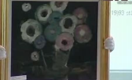 Pictura "Portret de bătrân", de Tonitza, licitată pentru 36.000 de lei (VIDEO)
