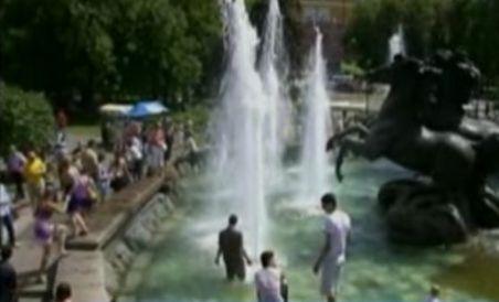 Moscova se confruntă cu un val de caniculă. Temperaturi de 32 de grade Celsius (VIDEO)