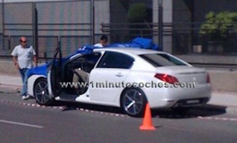 Peugeot 508, gata de producţia în serie, fotografiat pentru prima oară fără camuflaj 