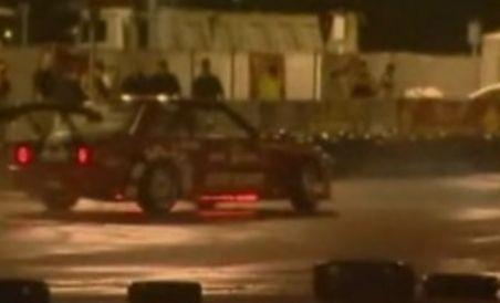 Campionatul Naţional de Drifturi a debutat cu maşini puternice şi motociclişti experimentaţi (VIDEO)
