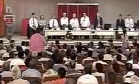 Scandal la alegerile pentru şefia PSD Slatina (VIDEO)