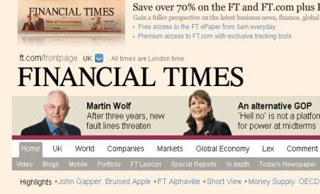 Financial Times: Guvernul român, în cel mai bun caz disfuncţional, în cel mai rău incompetent