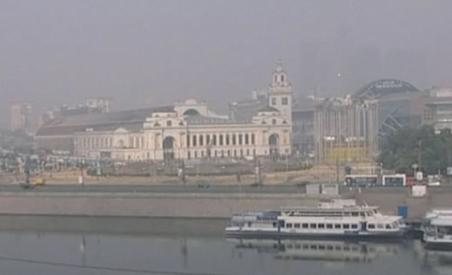 Canicula şi incendiile fac ravagii în Rusia. Moscova, afectată de poluare (VIDEO)