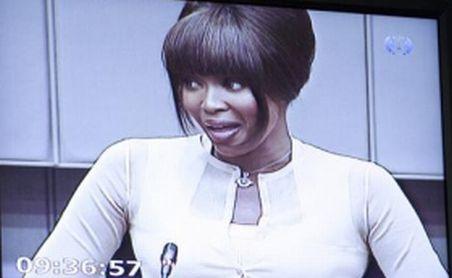 Naomi Campbell, martor cheie în procesul fostului dictator liberian. Modelul a predat diamantele