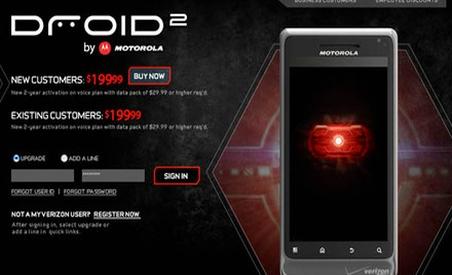 Motorola Droid 2, la vânzare în SUA deşi nu a fost confirmat oficial