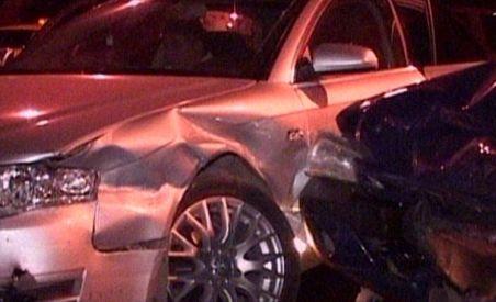 Soţia preşedintelui Tribunalului Dâmboviţa, implicată într-un accident rutier