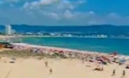 Plajă radioactivă, în golful Vromos de pe litoralul bulgăresc al Mării Negre (VIDEO)