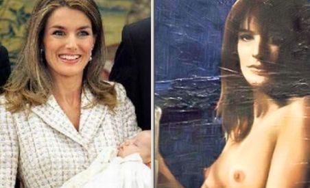 Scandal în Spania: Prinţesa Letizia a pozat nud în tinereţe (FOTO)