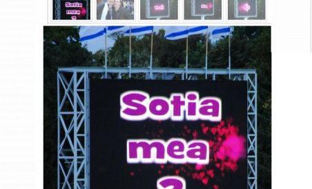 Un bistriţean şi-a cerut iubita de soţie la meciul cu Braşov