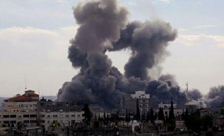 Trei palestinieni din Gaza, ucişi într-un raid al aviaţiei israeliene
