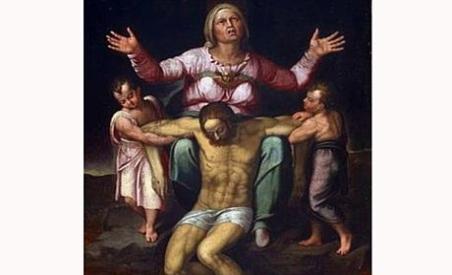 Pictură de 300 milioane dolari, care ar putea fi a lui Michelangelo, descoperită în spatele unei canapele