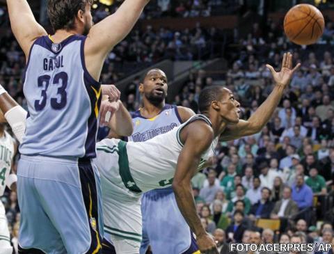 Boston pierde acasă cu Memphis. San Antonio, înfrângere la primul meci fără Tim Duncan