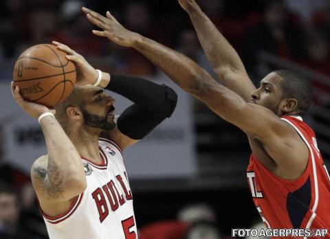 Playoff NBA: Chicago Bulls şi Los Angeles Lakers, învinse pe teren popriu