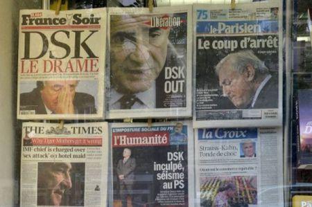 Marş de solidaritate cu presupusa victimă a şefului FMI, organizat la Paris