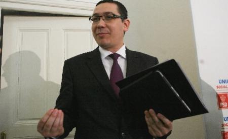 Ponta: USL va depune motiune de cenzura daca Guvernul ...