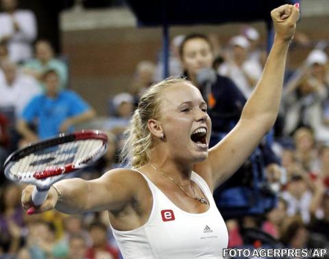 US Open: Wozniacki în sferturi, Schiavone eliminată