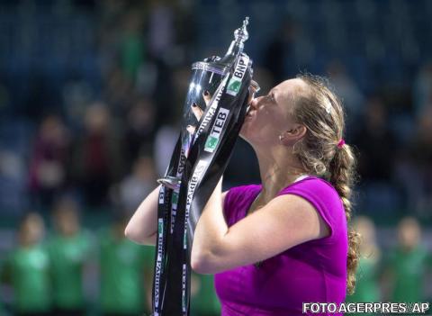 Petra Kvitova a câştigat Turneul Campioanelor şi a urcat pe locul 2 WTA