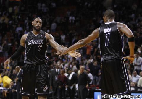 LeBron l-a învins pe Kobe: Miami Heat a câştigat cu 98-87 meciul cu Los Angeles Lakers
