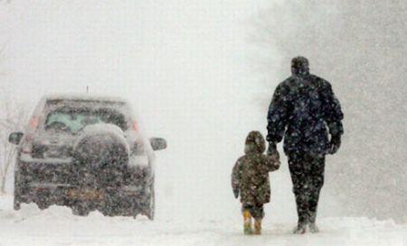 Cea mai grea iarnă din ultimele decenii. Căderi masive de zăpadă şi temperaturi demne de era glaciară