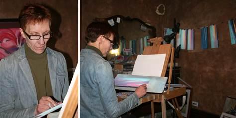 Şi-a descoperit simţul artistic după ce a scăpat de două tumori cerebrale