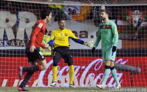 Adio titlu? Barcelona pierde cu Osasuna şi permite Realului să ia un avans de zece puncte