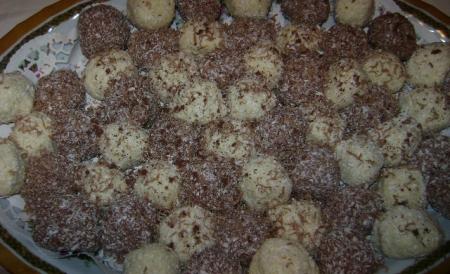 Desertul zilei: Bomboane cu nuca de cocos